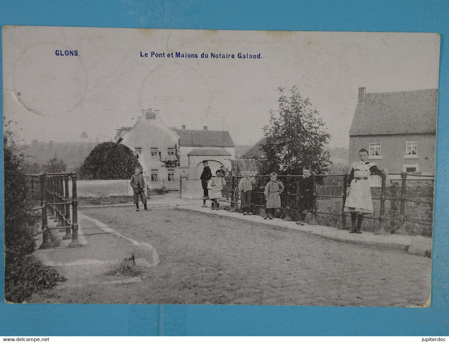 Glons Le Pont Et Maisons Du Notaire Galand - Bassenge