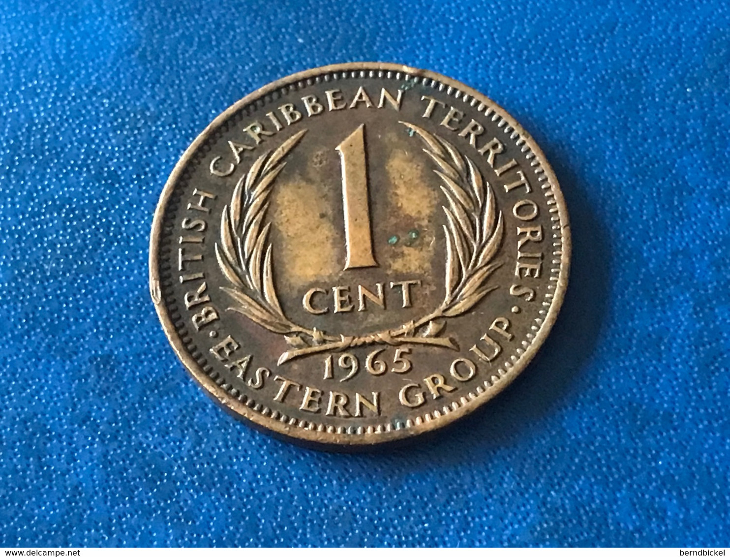 Münze Münzen Umlaufmünze Ostkaribische Staaten 1 Cent 1965 - East Caribbean Territories