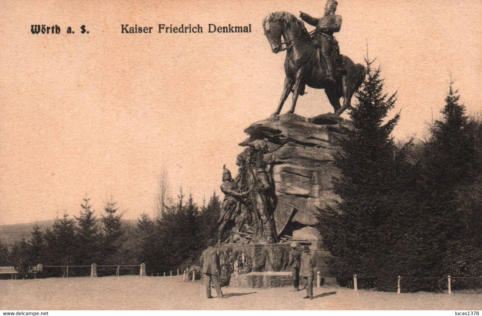 WORTH / KAISER FRIEDRICH DENKMAL - Woerth