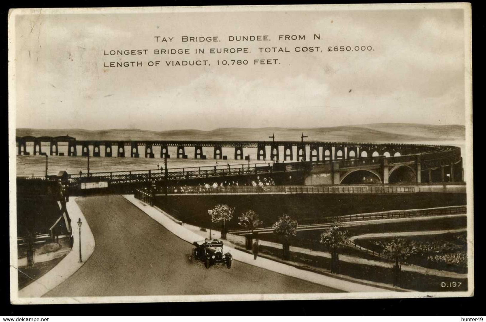 Tay Bridge Dundee From North Longest Bridge In Europe Total Cost £ 650000 - Angus