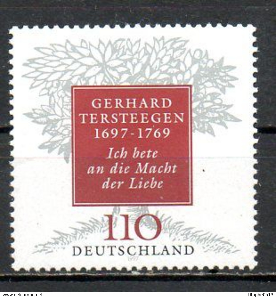 ALLEMAGNE. N°1793 De 1997. Gerhard Tersteegen. - Teologi