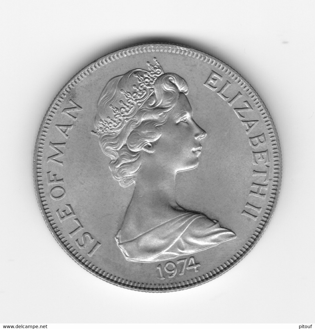 1 Couronne 1979 Ile De Man Centenaire De La Monnaie De Man UNC - Isle Of Man