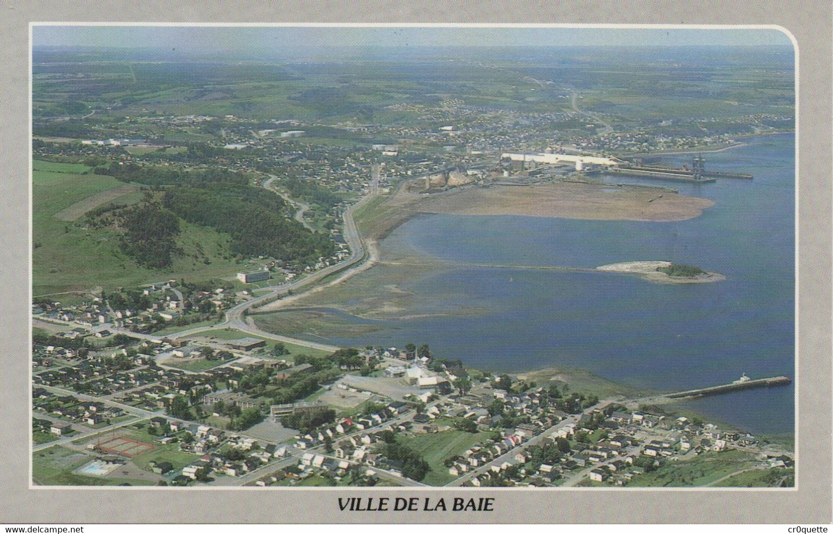 CANADA - QUEBEC - SAGUENAY  / LA BAIE / PANORAMA AERIEN Vers 1990 - Saguenay