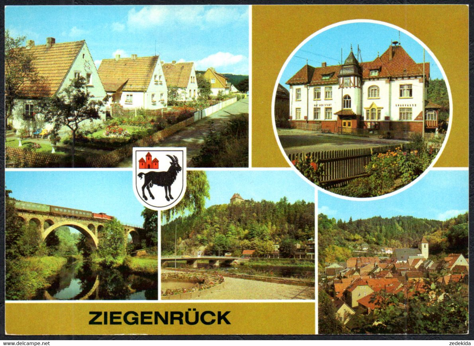 F8232 - TOP Ziegenrück - Jugendherberge Theo Neubauer - Bild Und Heimat Reichenbach - Ziegenrück