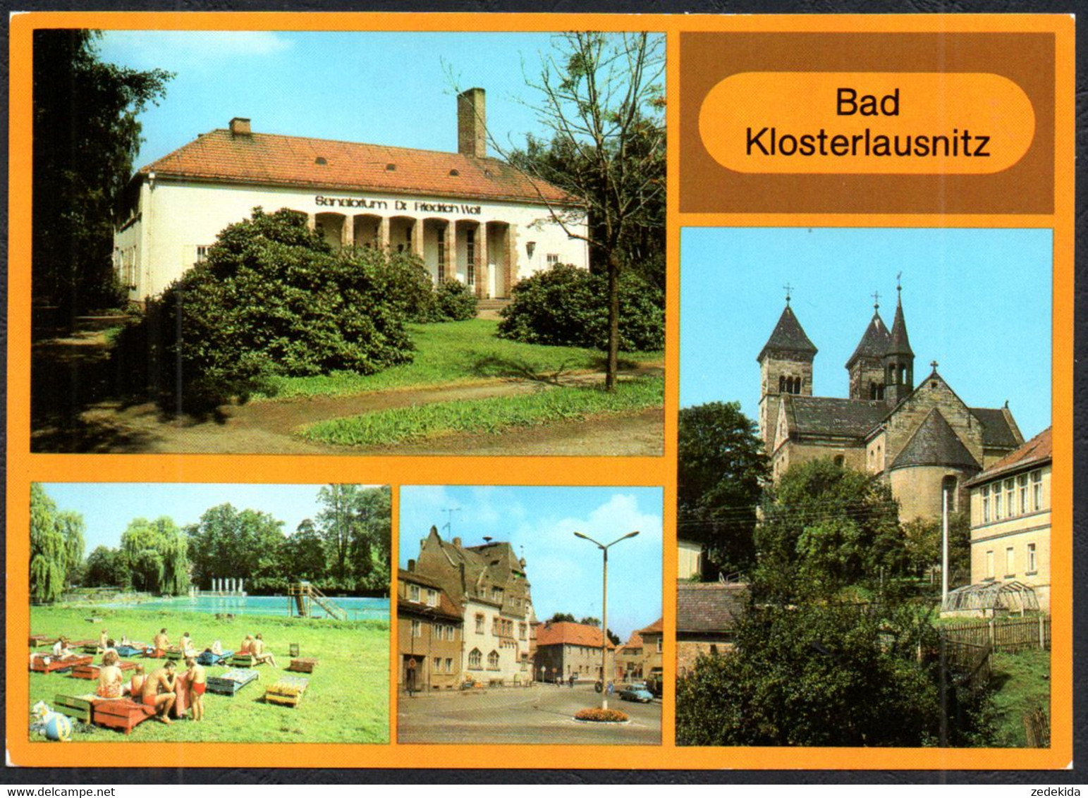 F8236 - Bad Klosterlausnitz - Freibad - Bild Und Heimat Reichenbach - Bad Klosterlausnitz