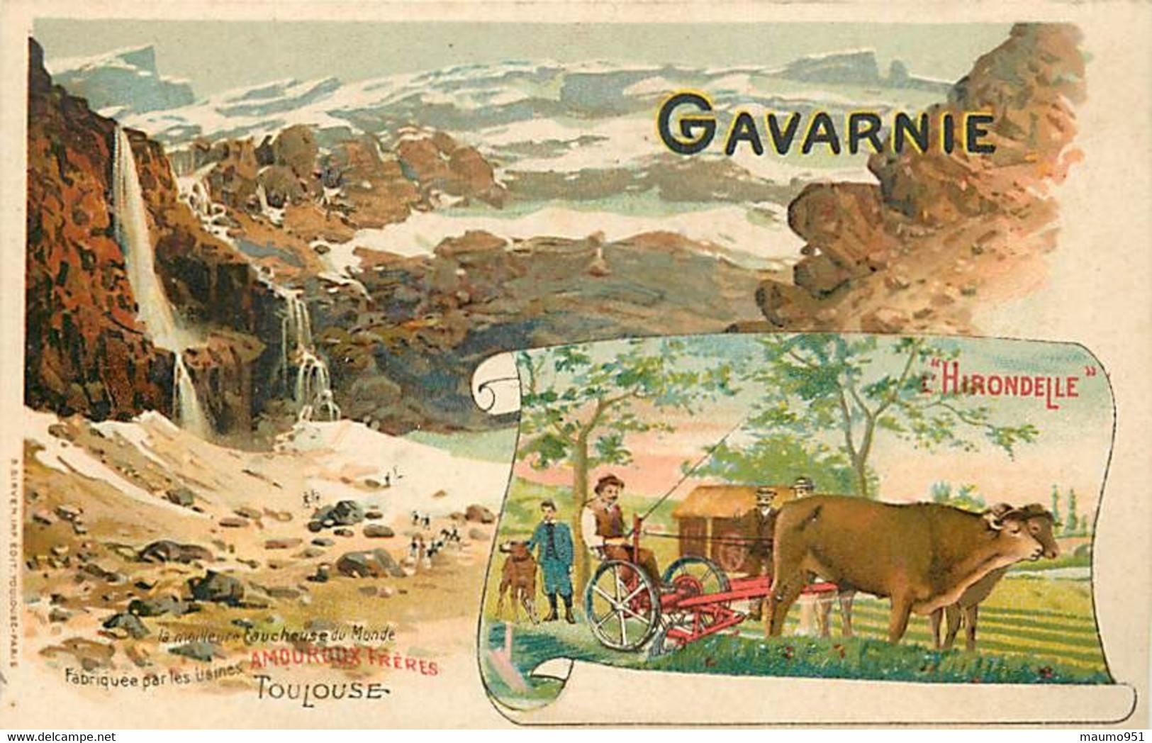 65 GAVARNIE . Amouroux Frères Toulouse - Gavarnie