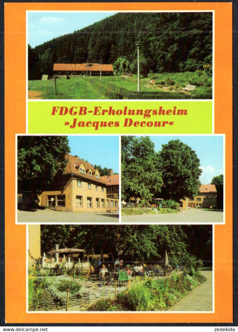 F8241 - TOP Kahla - FDGB Heim Jacques Decour - Bild Und Heimat Reichenbach - Kahla