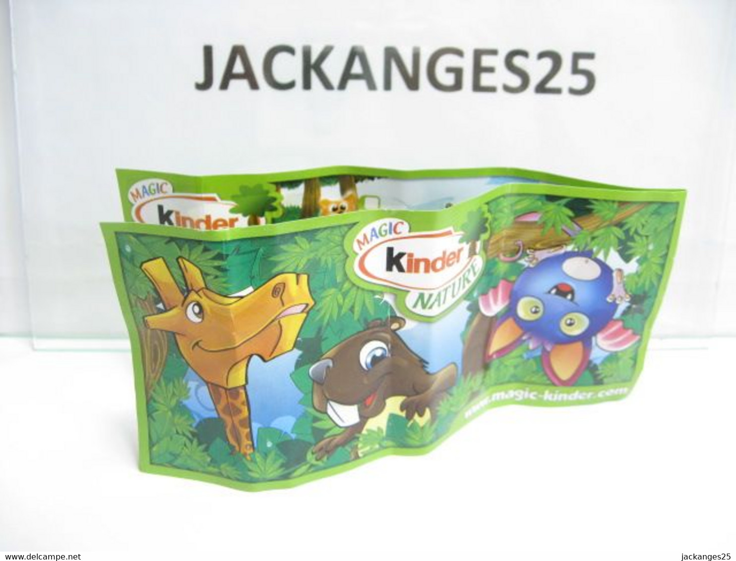 KINDER MPG UN 14 B LOUP ANIMAUX NATURE NATOONS TIERE 2010  2011 + BPZ B NATURE - Familles