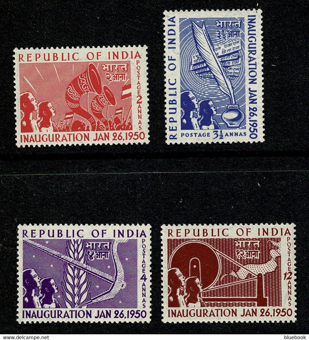Ref 1544 - India - 1954 Inaugaration Set - MNH Unmounted Mint Stamps SG 329-332 - Unused Stamps