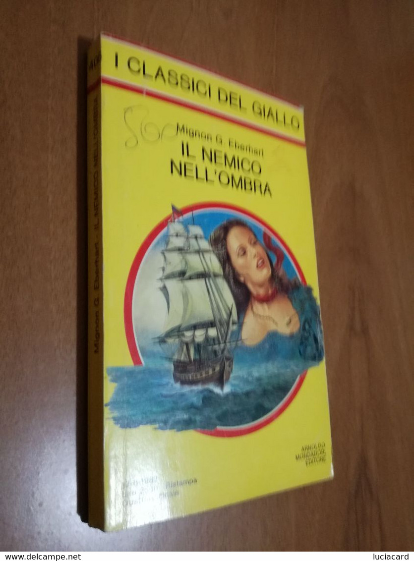 IL GIALLO MONDADORI IL NEMICO NELL'OMBRA - Gialli, Polizieschi E Thriller