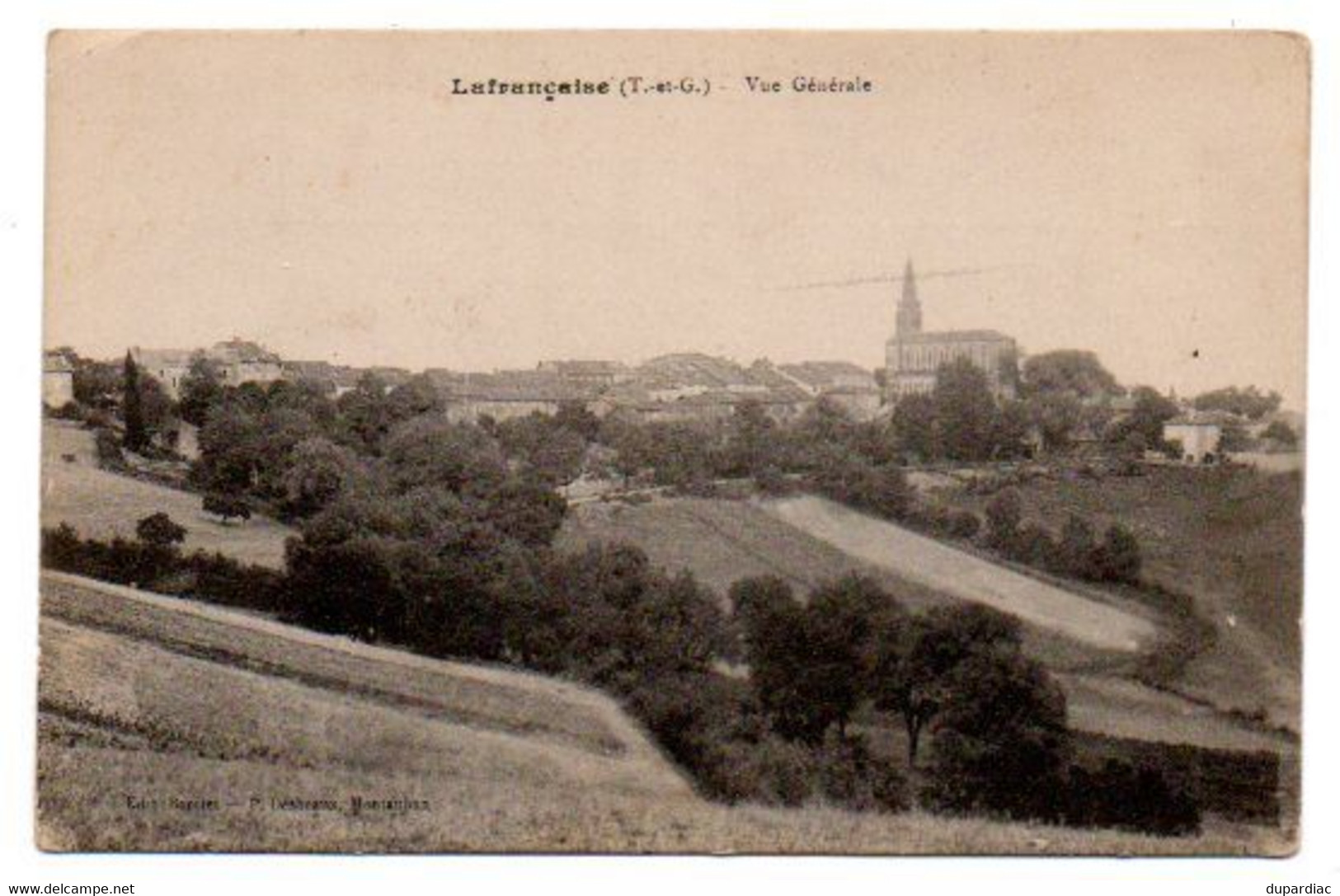 82 - Tarn Et Garonne / LAFRANCAISE -- Vue Générale. - Lafrancaise