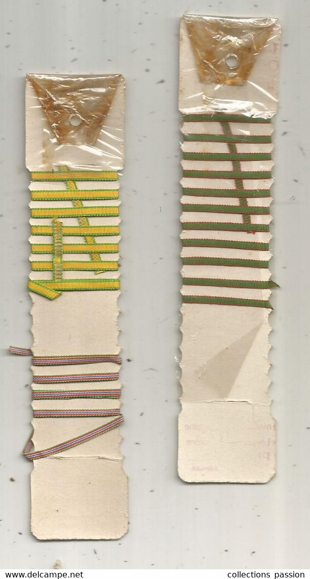 JC , G , Militaria ,  Rubans De Décorations , Médaille Militaire, La Croix De Guerre,  Frais Fr 3.35 E - Sonstige & Ohne Zuordnung