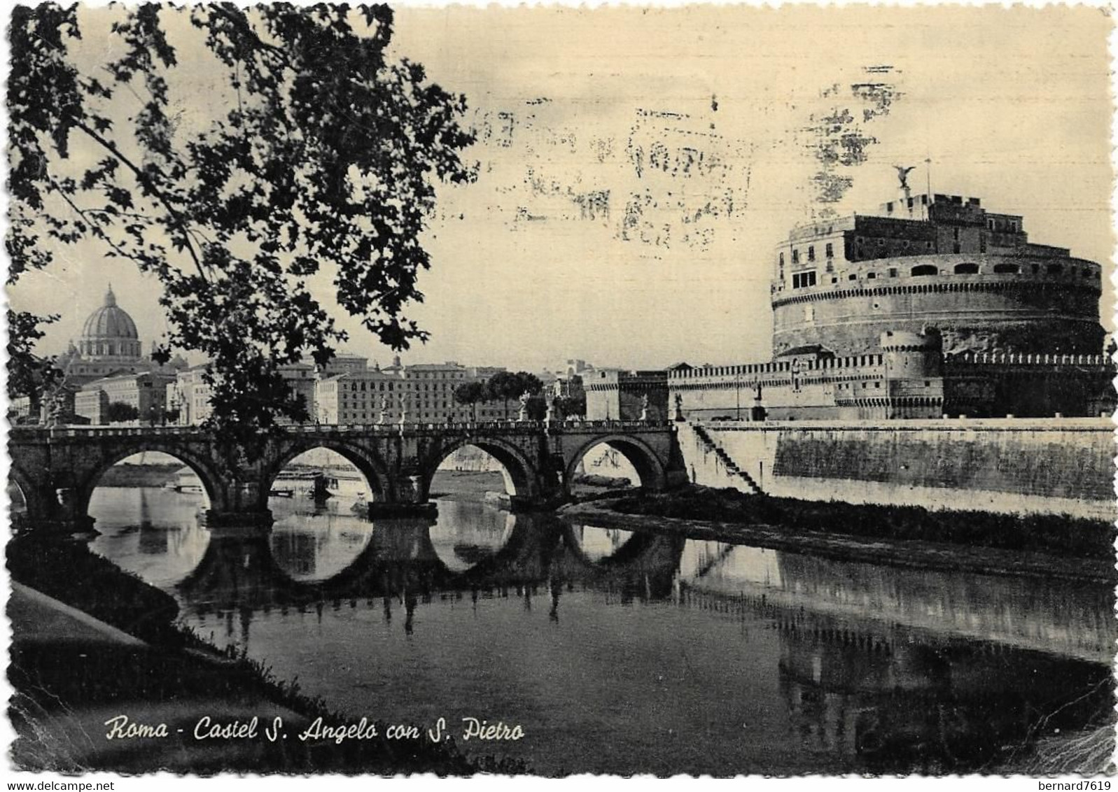 Italie  -   Rome - Roma - Pont Et Chateau  Saint Ange - Bruggen