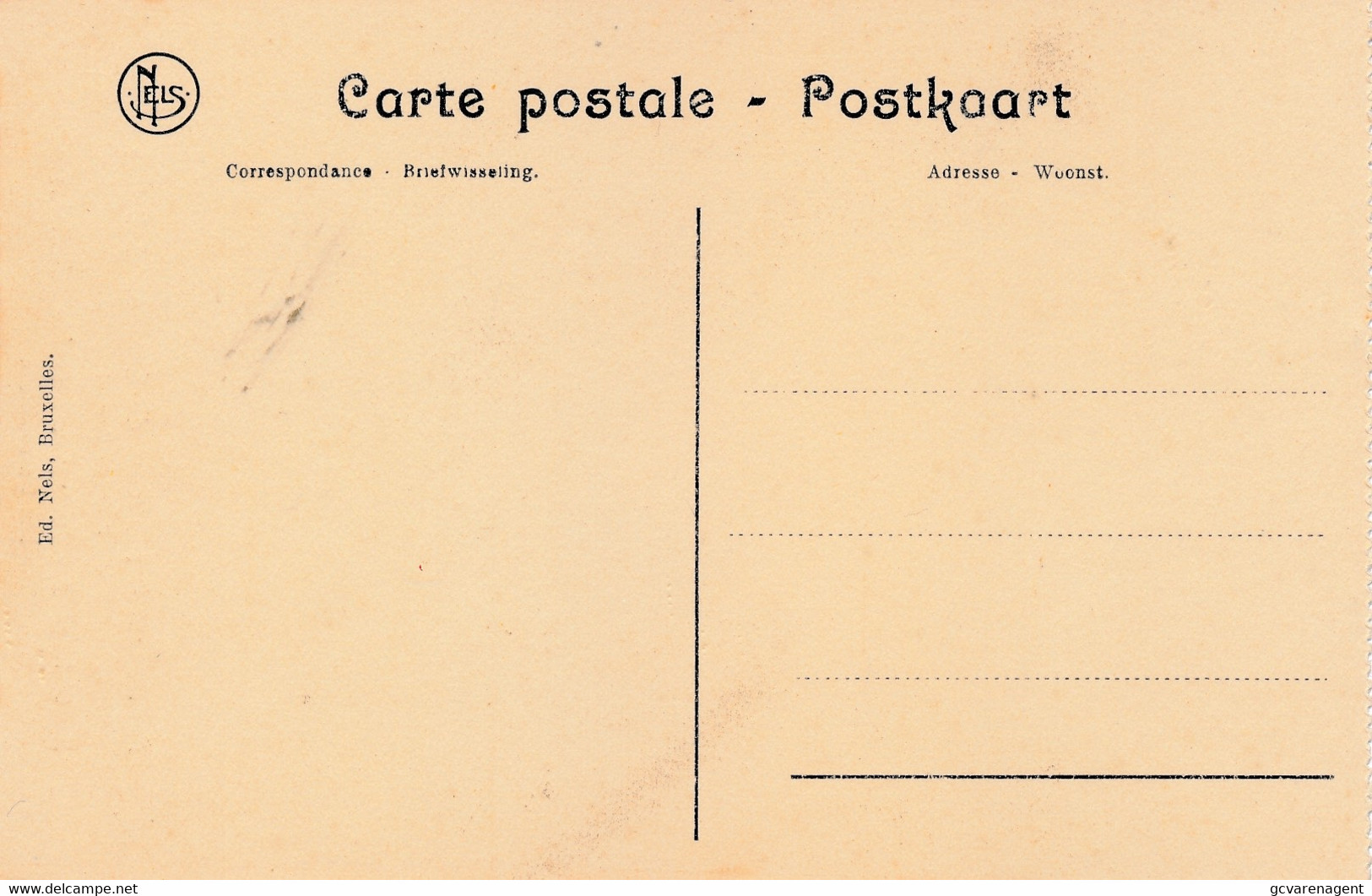 ZAFFELARE   KOSTSCHOOL DER ZUSTERS VAN LIEFDE  SINT VINCENTIUSLAAN         2 SCANS - Lochristi