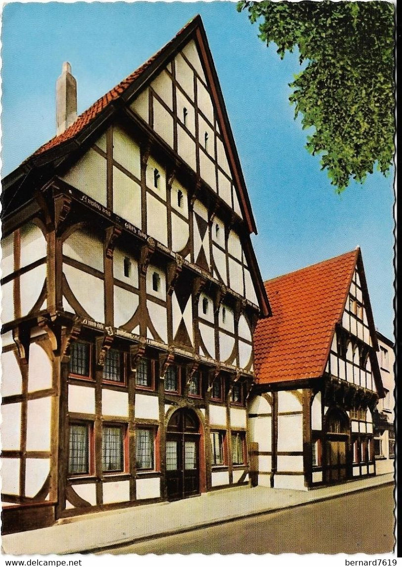 Allemagne -  Herford      In  Westf -    Riemenschneider Haus In Der  Bruderstrabe - Herford