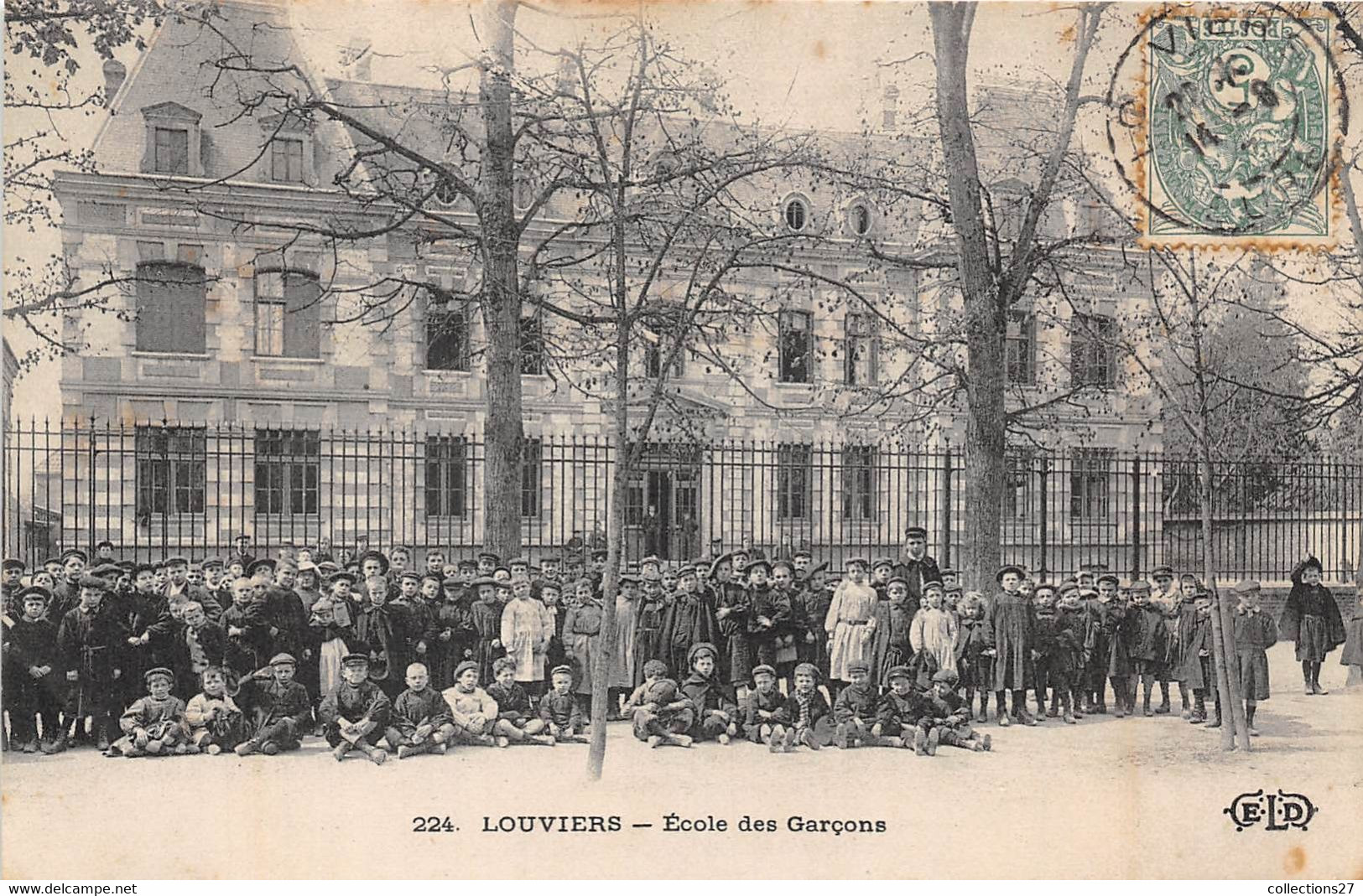 27-LOUVIERS- ECOLE DES GARCONS - Louviers