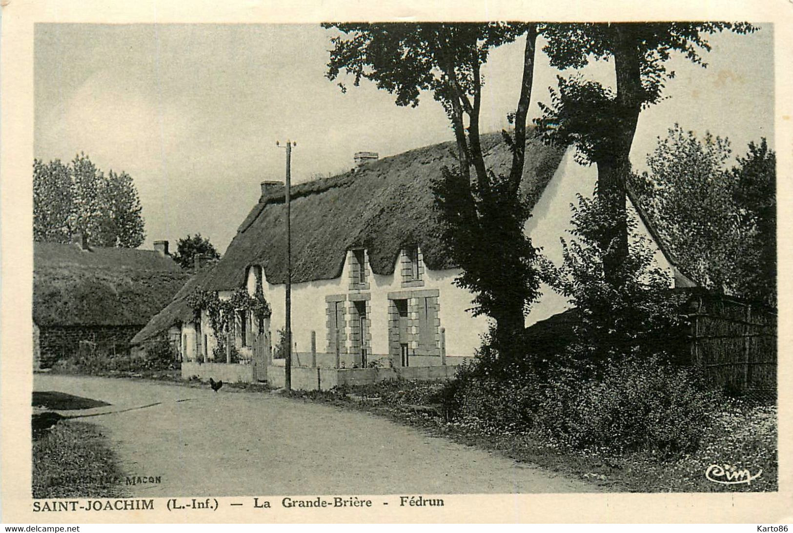 St Joachim * La Grande Brière * Rue Route Faubourg Fédrun - Saint-Joachim