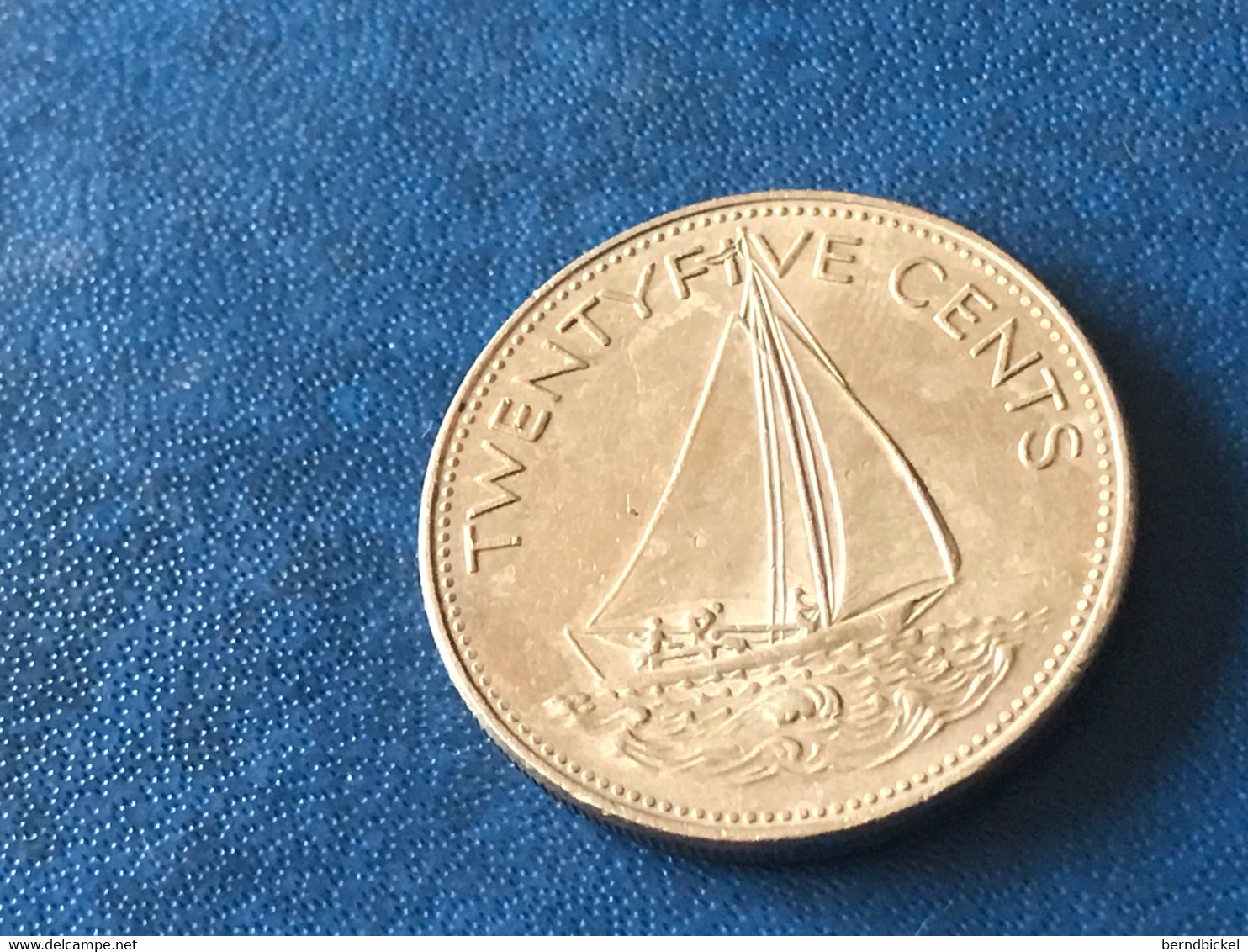 Münzen Münze Umlaufmünze Bahamas 25 Cents 1985 - Bahamas