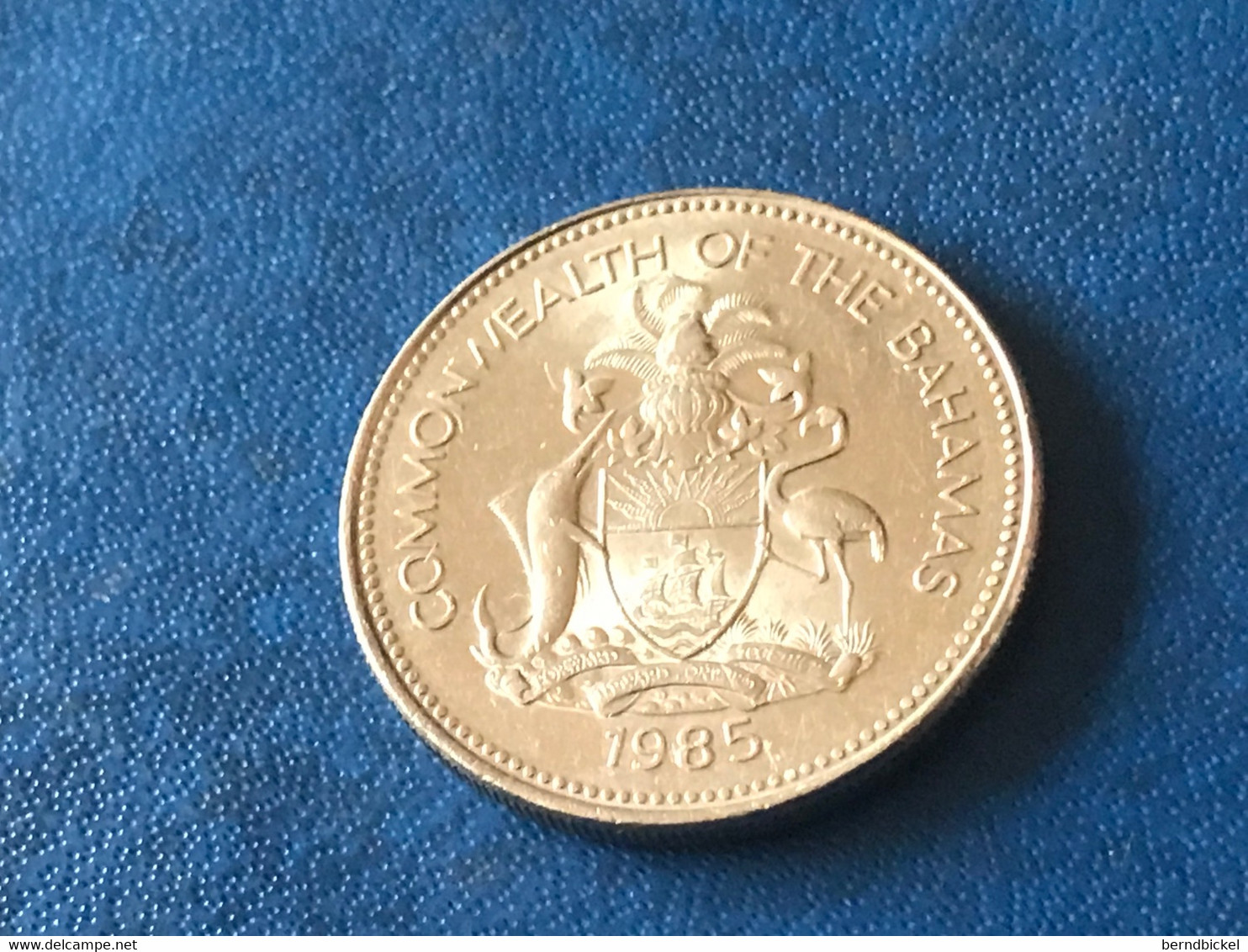 Münzen Münze Umlaufmünze Bahamas 25 Cents 1985 - Bahama's