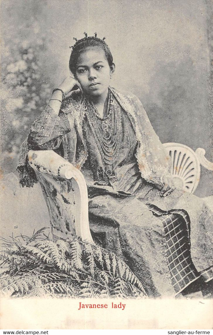 CPA ASIE SINGAPOUR JAVANESE LADY - Singapour