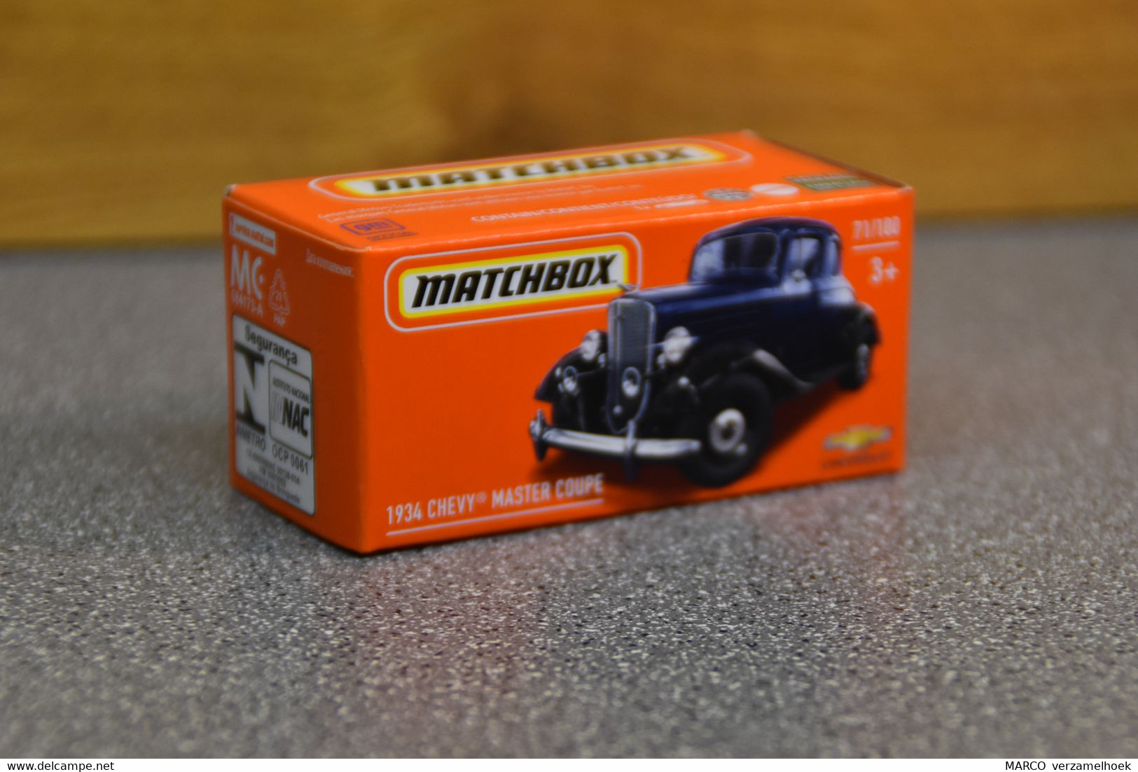 Mattel - Matchbox 71/100 1934 "CHEVY" Chevrolet Master Coupé - Matchbox (Mattel)