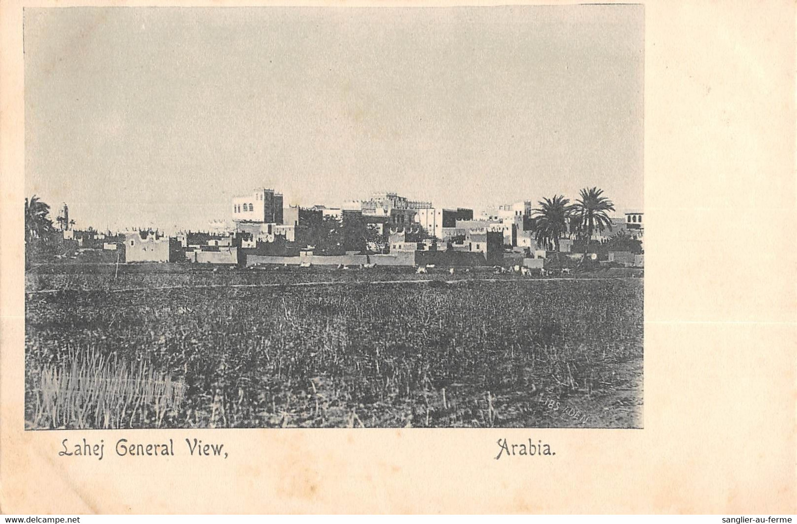 CPA ASIE YEMEN LAHEJ GENERAL VIEW ARABIA - Jemen