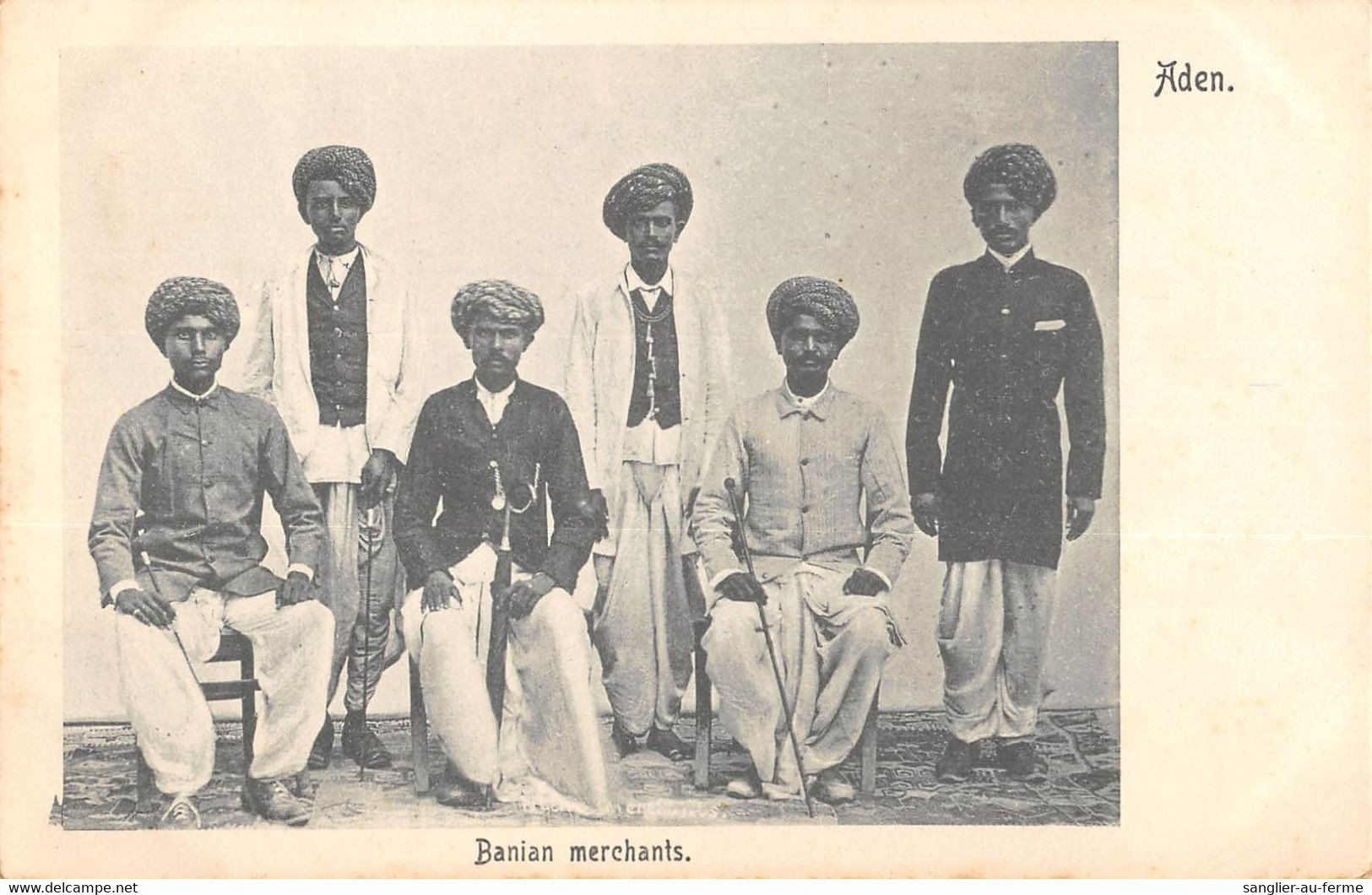 CPA ASIE YEMEN BANIAN MERCHANTS - Jemen