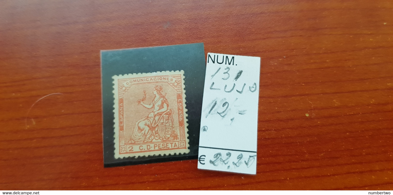 ESPAÑA. Nº  131( Charnela) - Unused Stamps