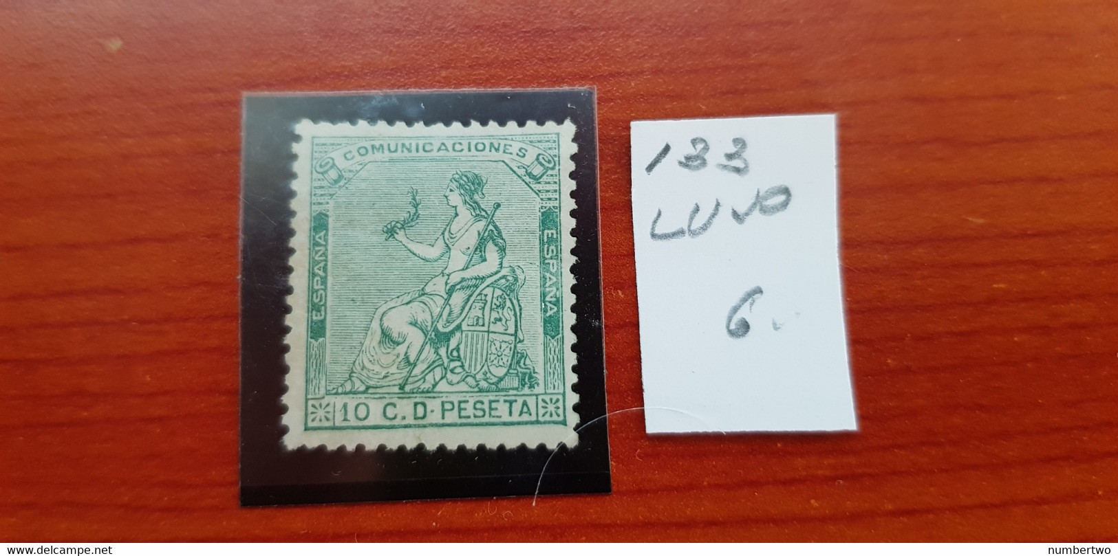 ESPAÑA. Nº  133( Charnela) - Unused Stamps