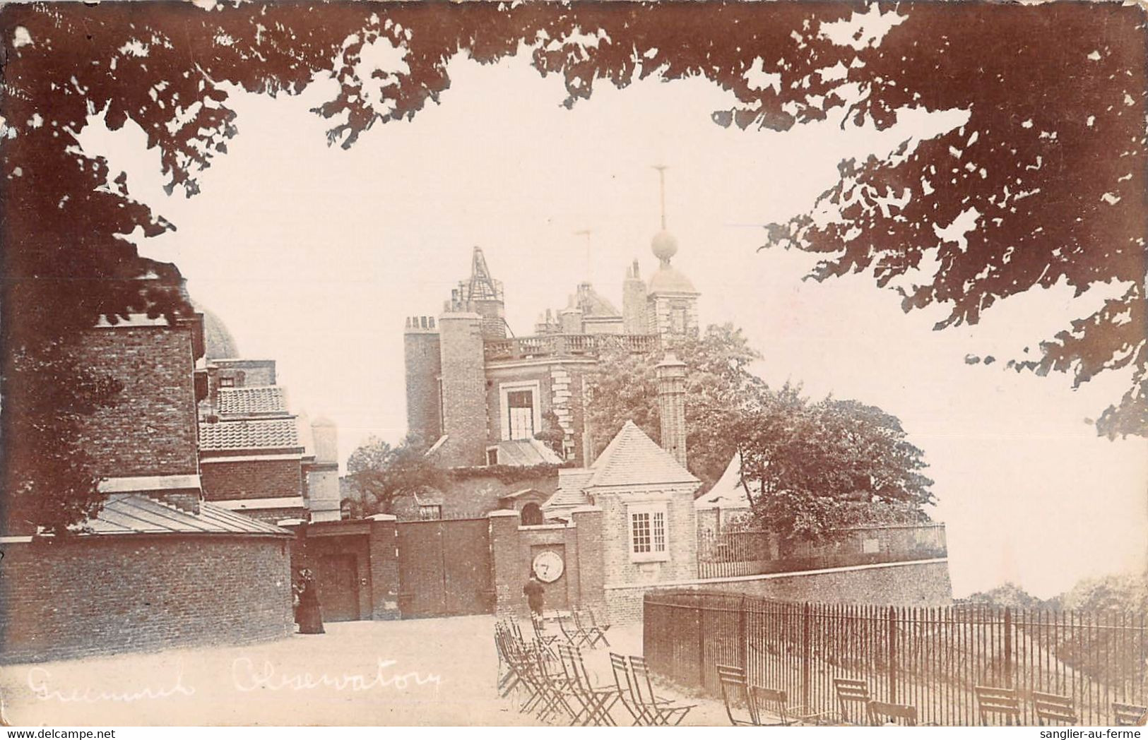 CPA ROYAUNE UNI CARTE PHOTO GREENWICH OBSERVATORY - Londen - Buitenwijken