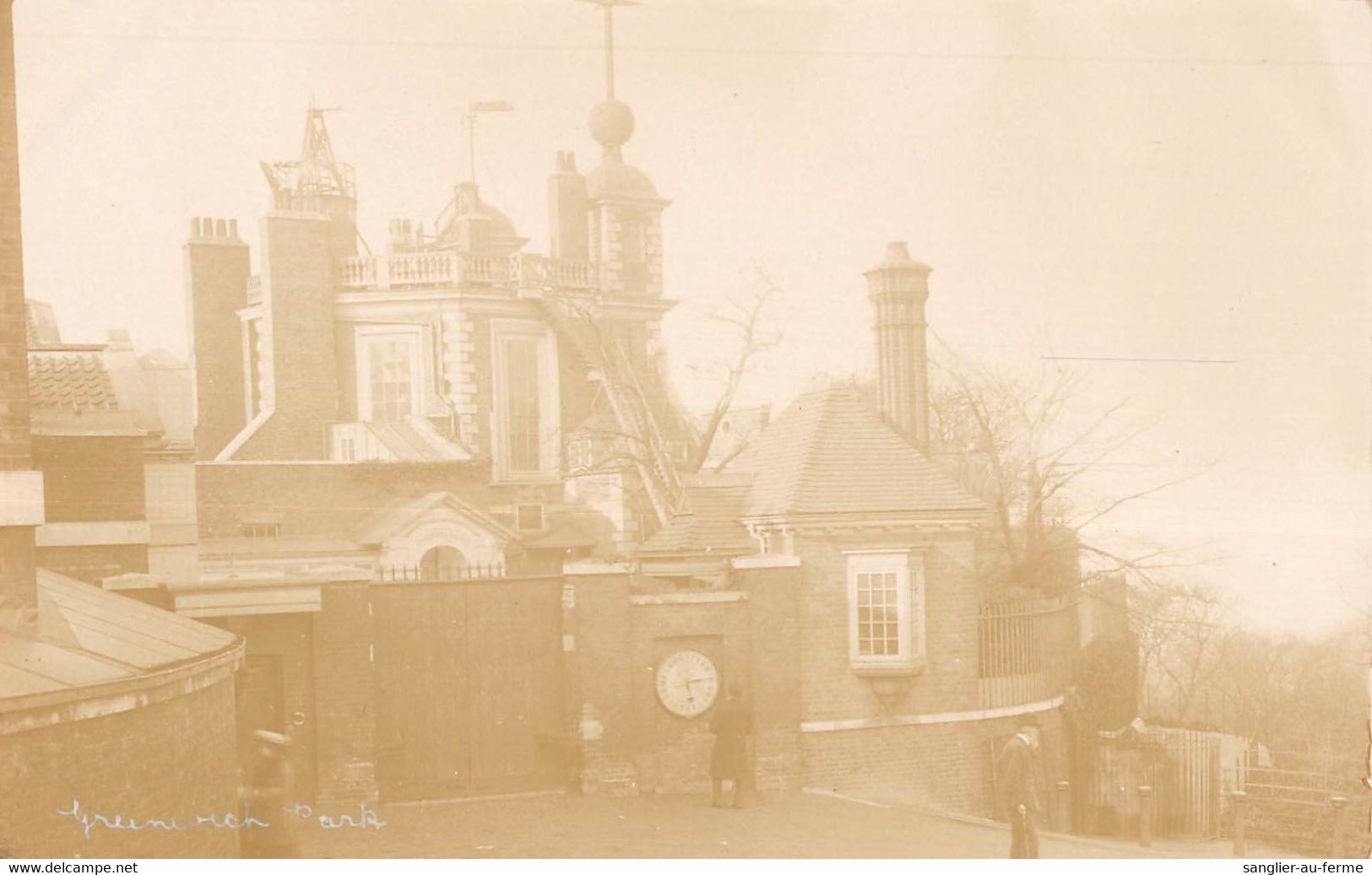 CPA ROYAUNE UNI CARTE PHOTO GREENWICH PARK - London Suburbs