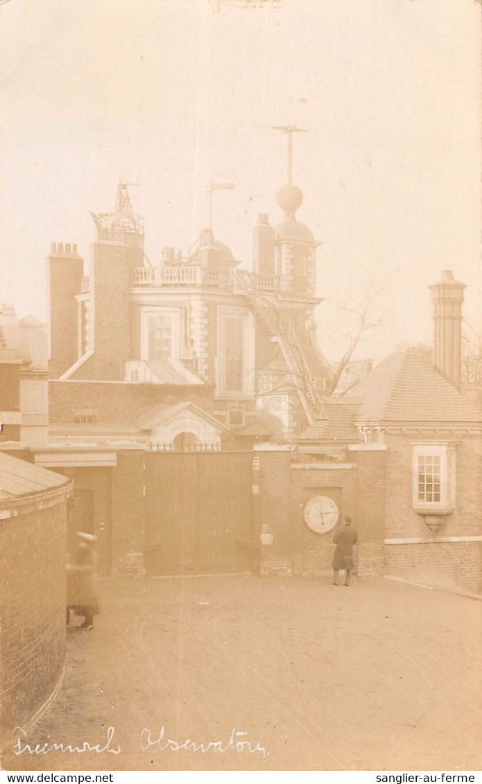 CPA ROYAUNE UNI CARTE PHOTO GREENWICH OBSERVATORY - Londen - Buitenwijken