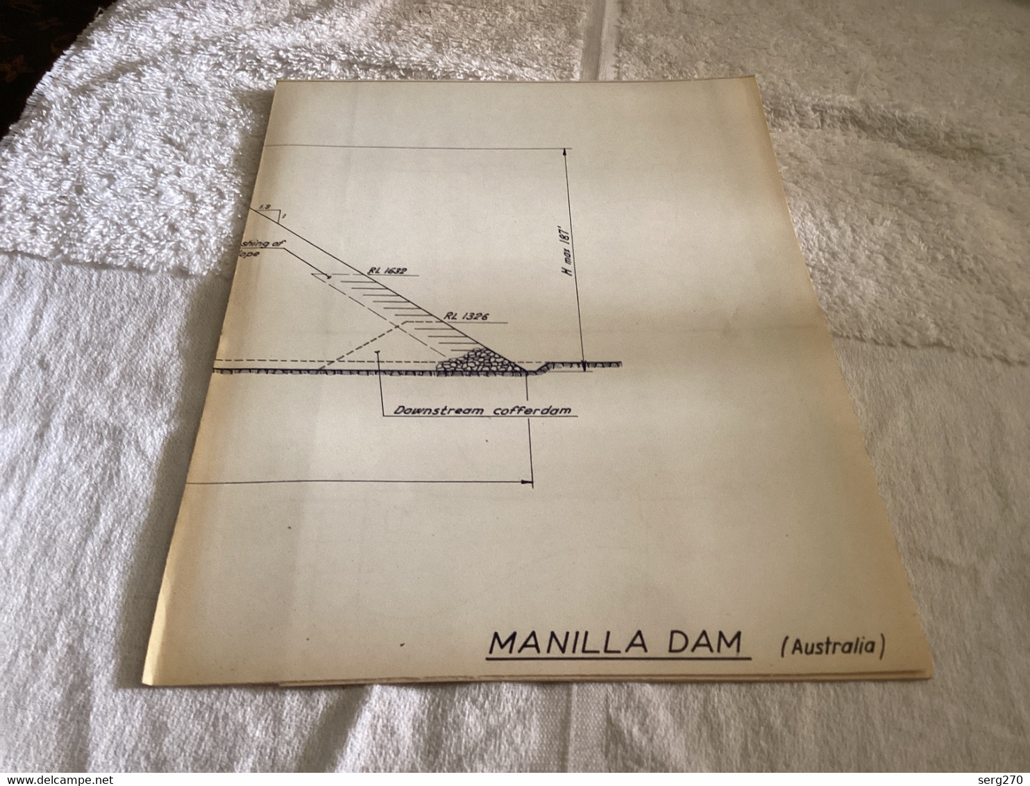 Plan De Barrage Manilla Australia - Travaux Publics