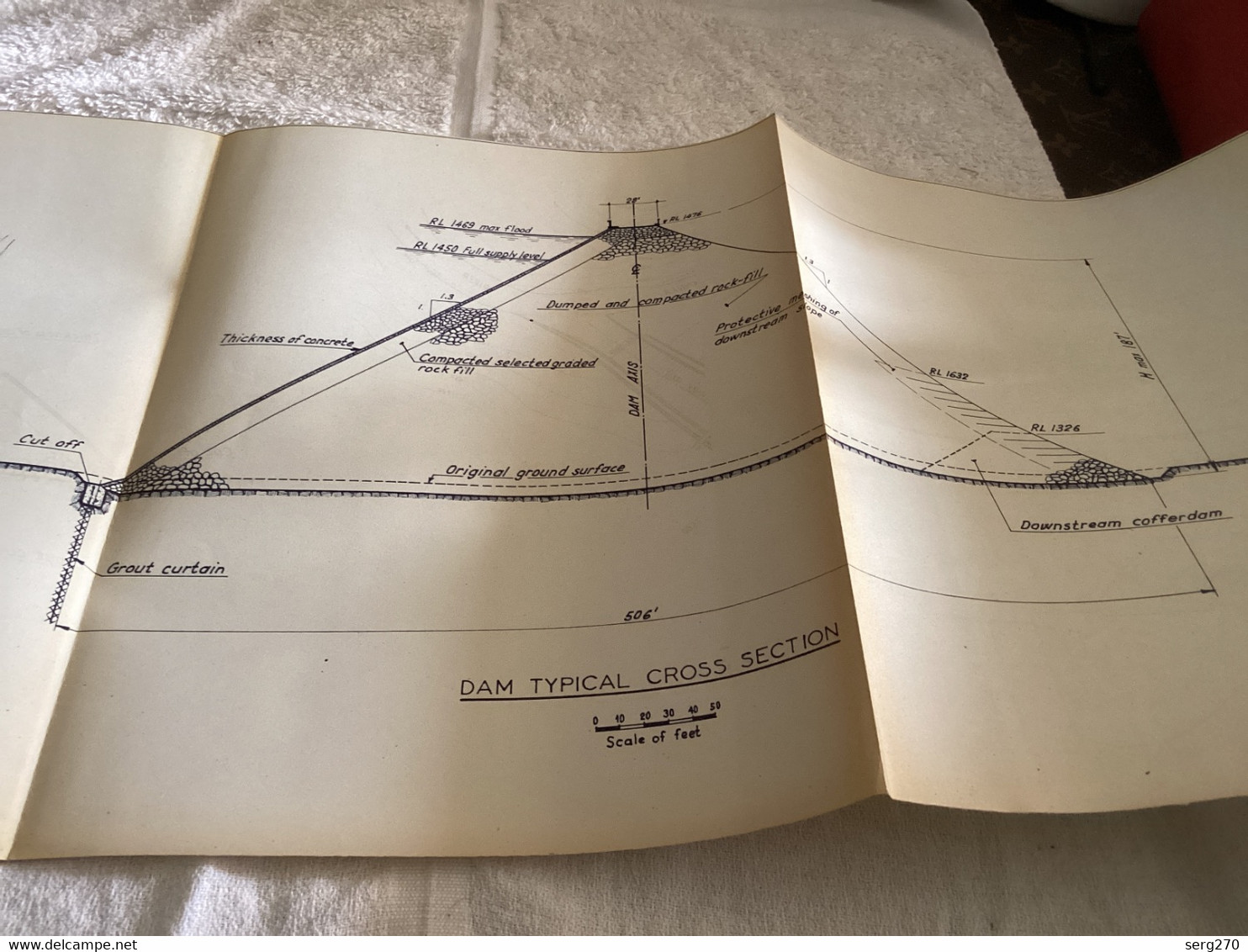 Plan De Barrage Manilla Australia - Public Works