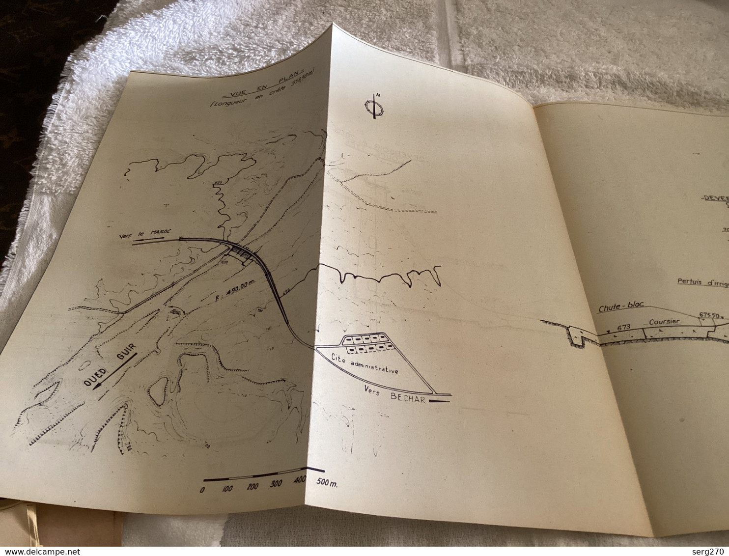 Plan De Barrage Algérie  DJORF TORBA ( Algérie)BARRAGE DE DJORF TORBA ( Algérie ) - Opere Pubbliche