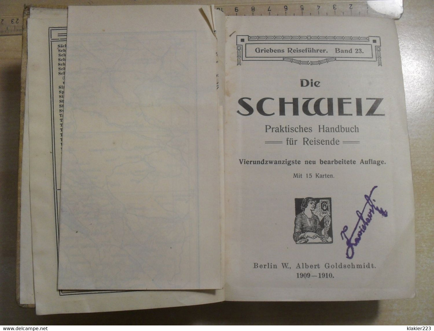 Die Schweiz Praktisches Handbuch // Jahr 1910 - Zwitserland