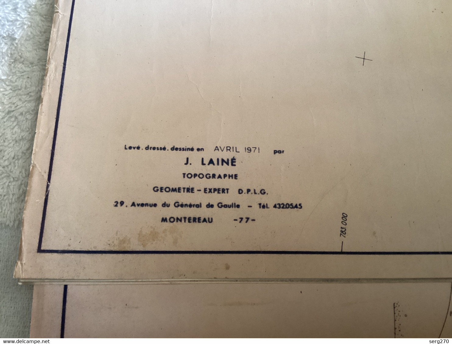 Dessin Plan De Barrage 1950 BARRAGE DE VILLERS-LE-SEC RECONNAISSANCES DES MATERIAUX - Travaux Publics