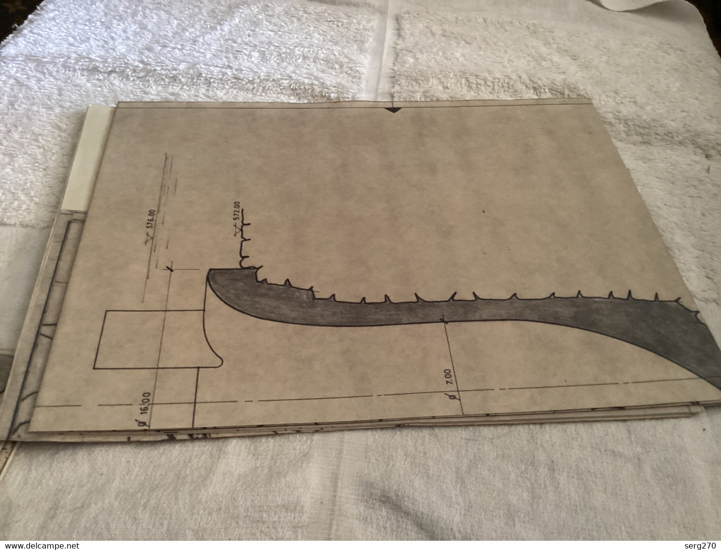 Plan  Topographique Dessin Abuja Capitale Du Nigeria  Water Supply Fédéral Capitale Nigeria Informations Only 1950 - Public Works