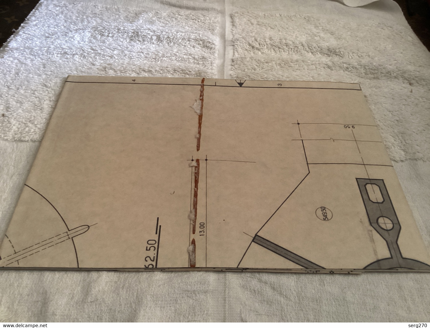 Plan  Topographique Dessin Abuja Capitale Du Nigeria  Water Supply Fédéral Capitale Nigeria Informations Only 1950 - Publieke Werken