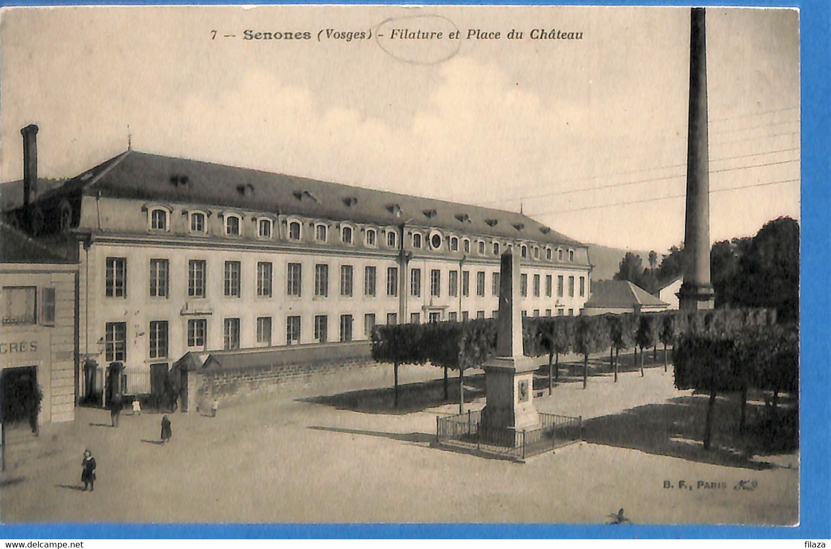 88 - Vosges - Senones - Filature Et Place Du Chateau (N7566) - Senones