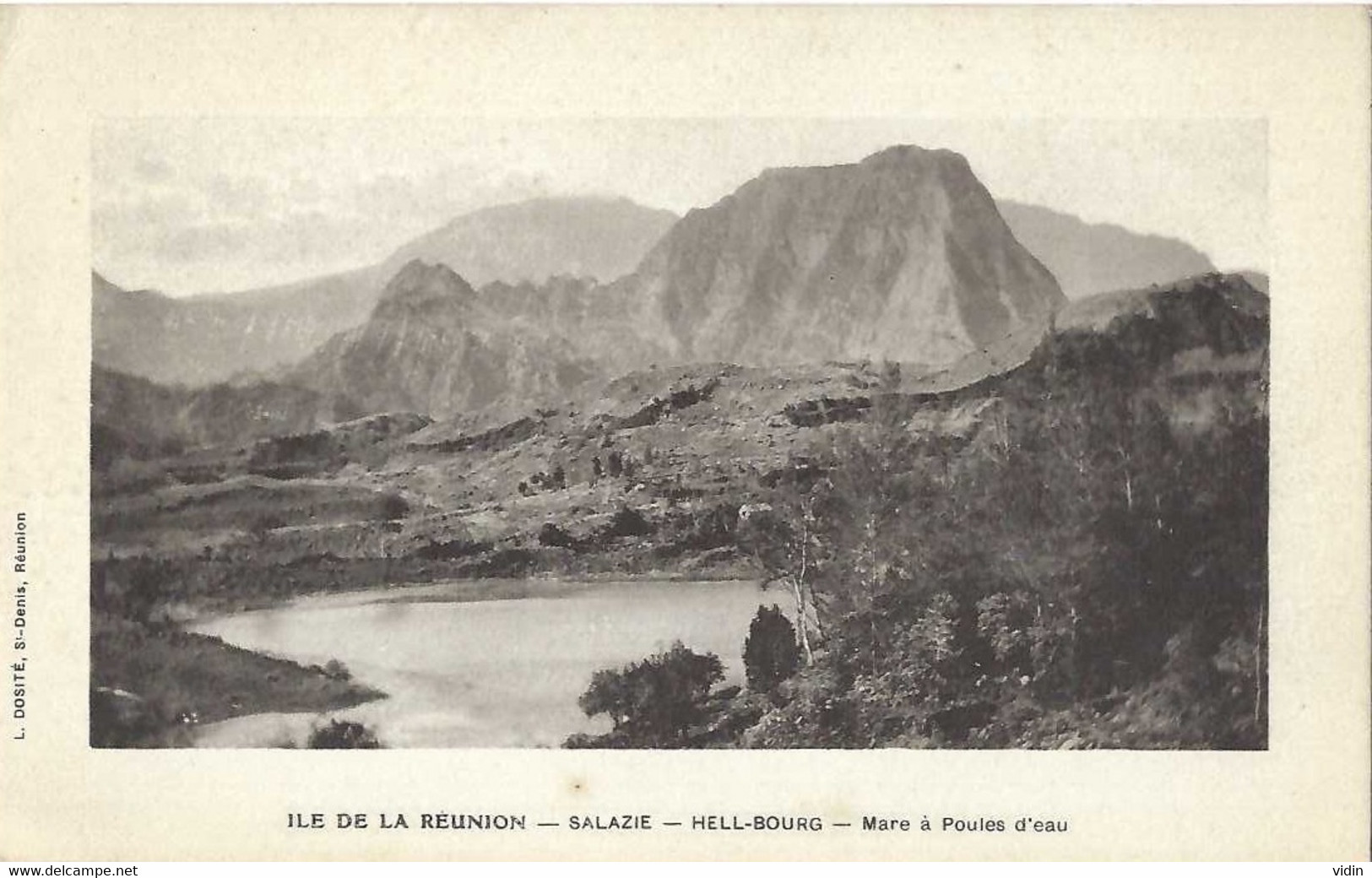 REUNION Hell Bourg Salazié Mare à Poules D'eau - Réunion