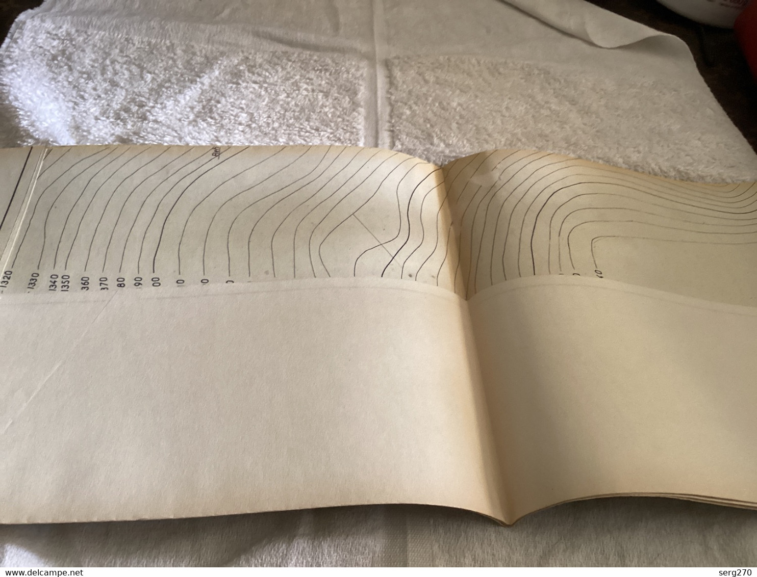 Plan Topographique Dessin Manille River Dam Site  Australia 1969 WATER CONSERVATION & IRRIGATION COMMISSION MANILLA RIVE - Travaux Publics