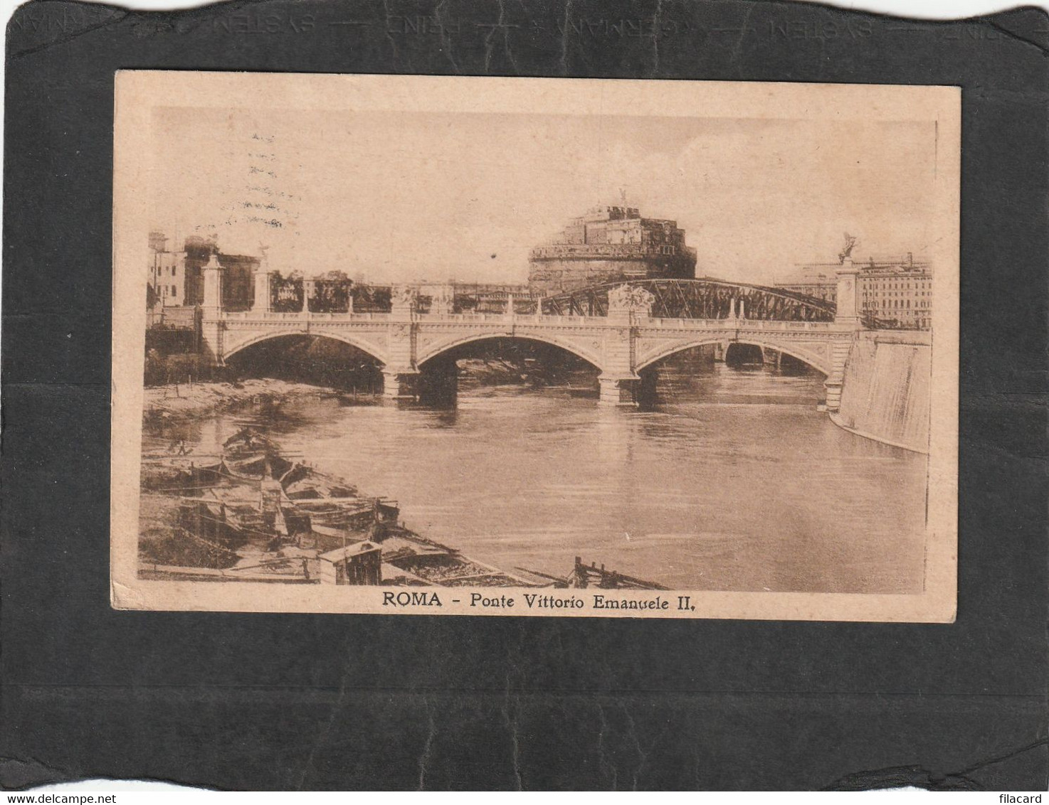 114645         Italia,    Ponte  Vittorio  Emanuele  II.,    VG  1920 - Pontes