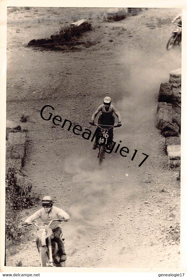 Photo3 - 64 PAU PYRENEES ATLANTIQUES  ( 1968 ? ) Photo Moto Cross COURSE  COMPETITION - Moto