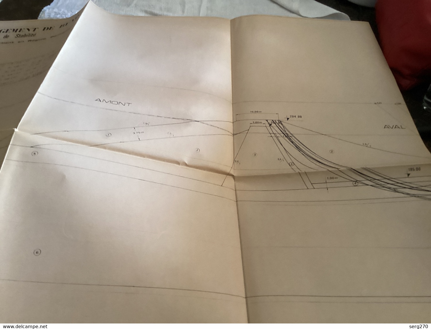 Plan  Dessin Barrage Buyo Hydrogène électrique République De Cote D Ivoire Barrage En Terre - Opere Pubbliche