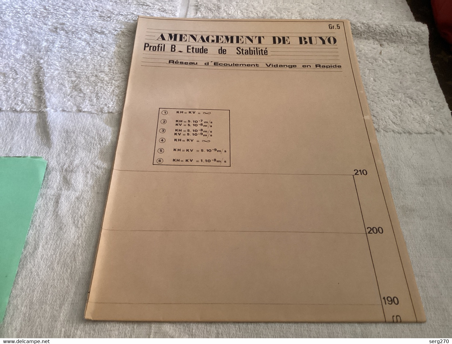 Plan  Dessin Barrage Buyo Hydrogène électrique République De Cote D Ivoire Barrage En Terre - Publieke Werken