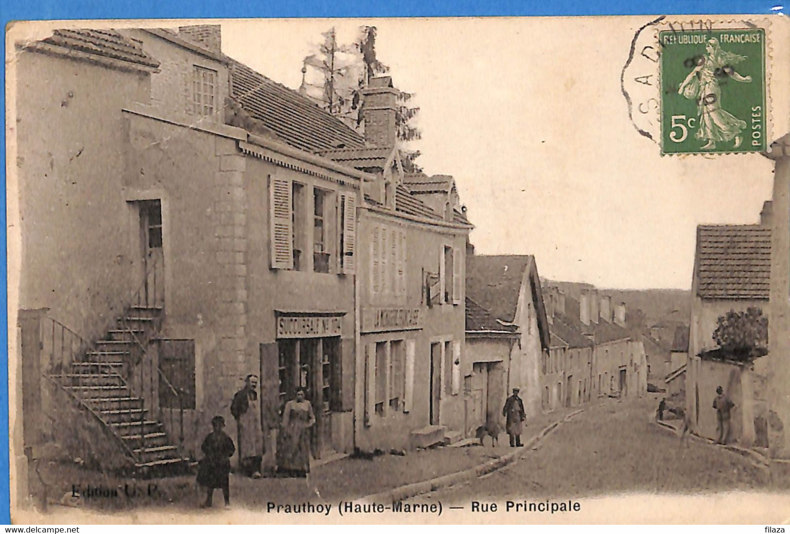 52 - Haute Marne - Prauthoy - Rue Principale (N7593) - Prauthoy