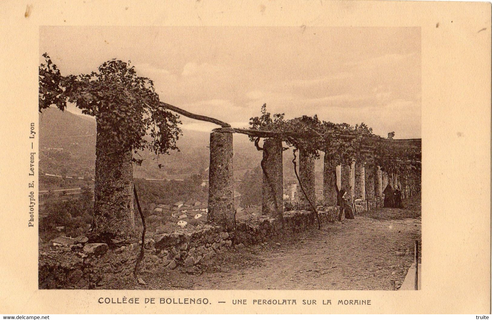 TURIN COLLEGE DE BOLLENGO UNE PERGOLATA SUR LA MORAINE - Education, Schools And Universities