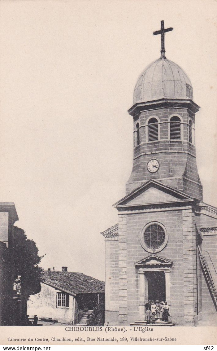 CHIROUBLES                     EGLISE - Chiroubles