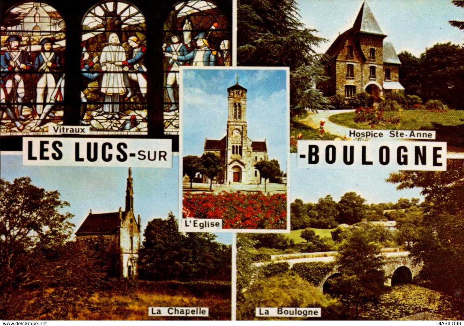 LES LUCS-SUR-BOULOGNE      ( VENDEE )    MULTI-VUES - Les Lucs Sur Boulogne